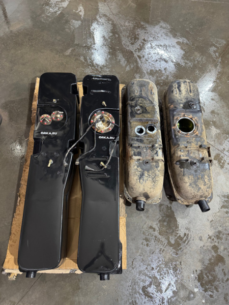 Увеличенный топливный бак Уаз Патриот 62,5 л. Правый (под погружной насос) усиленный пластик